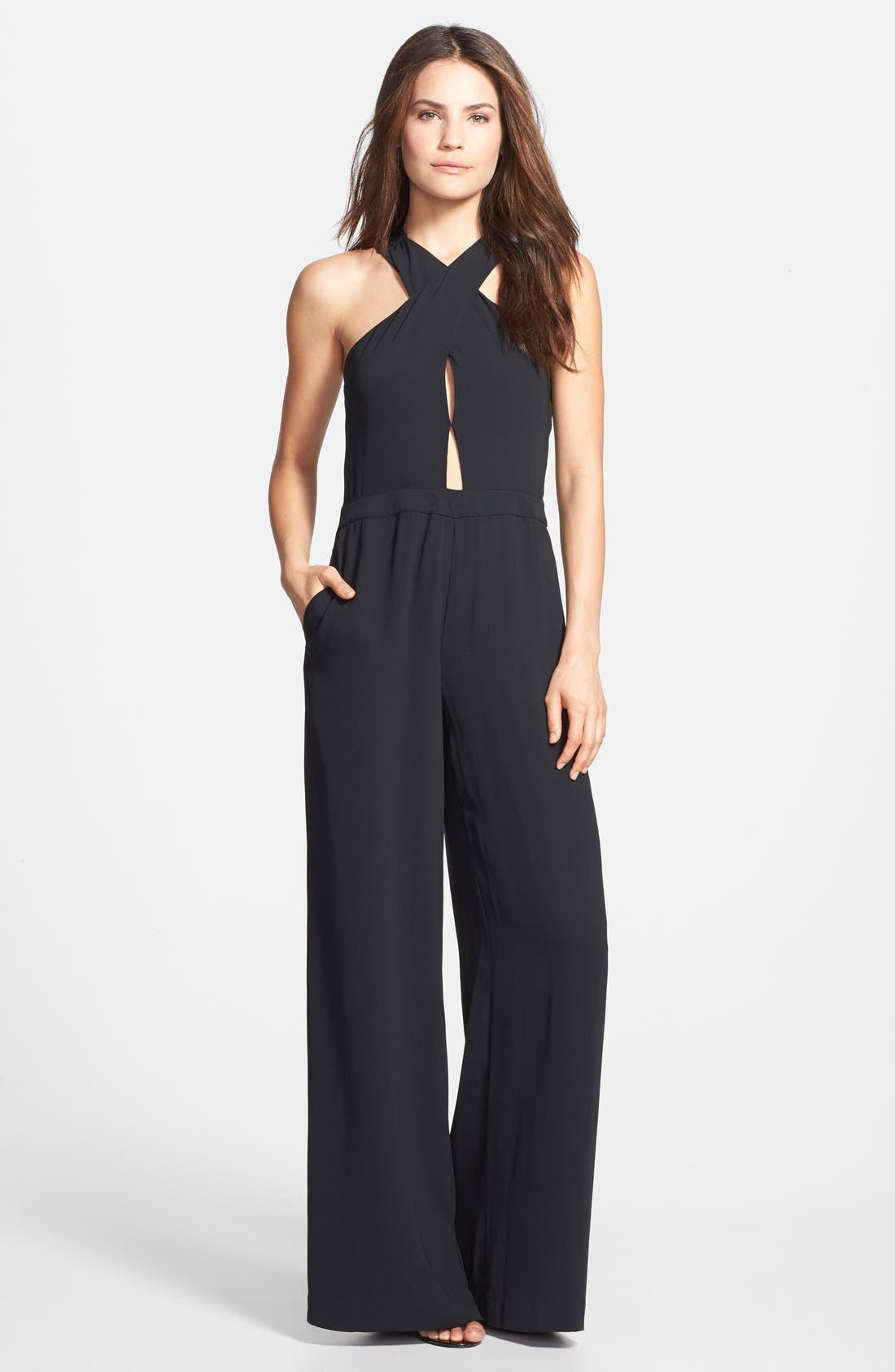 jessica simpson maternity jumpsuit