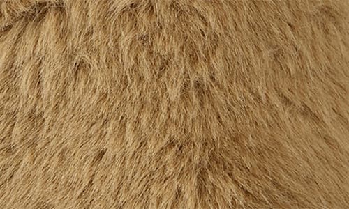 Azalea Wang Tzila Faux Fur Knee High Boot In Tan