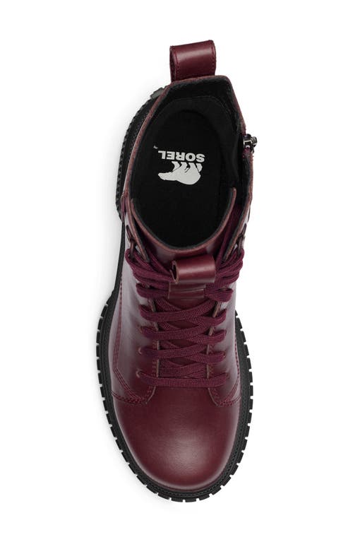 Sorel Ona Ave™ Waterproof Boot In Epic Plum/black