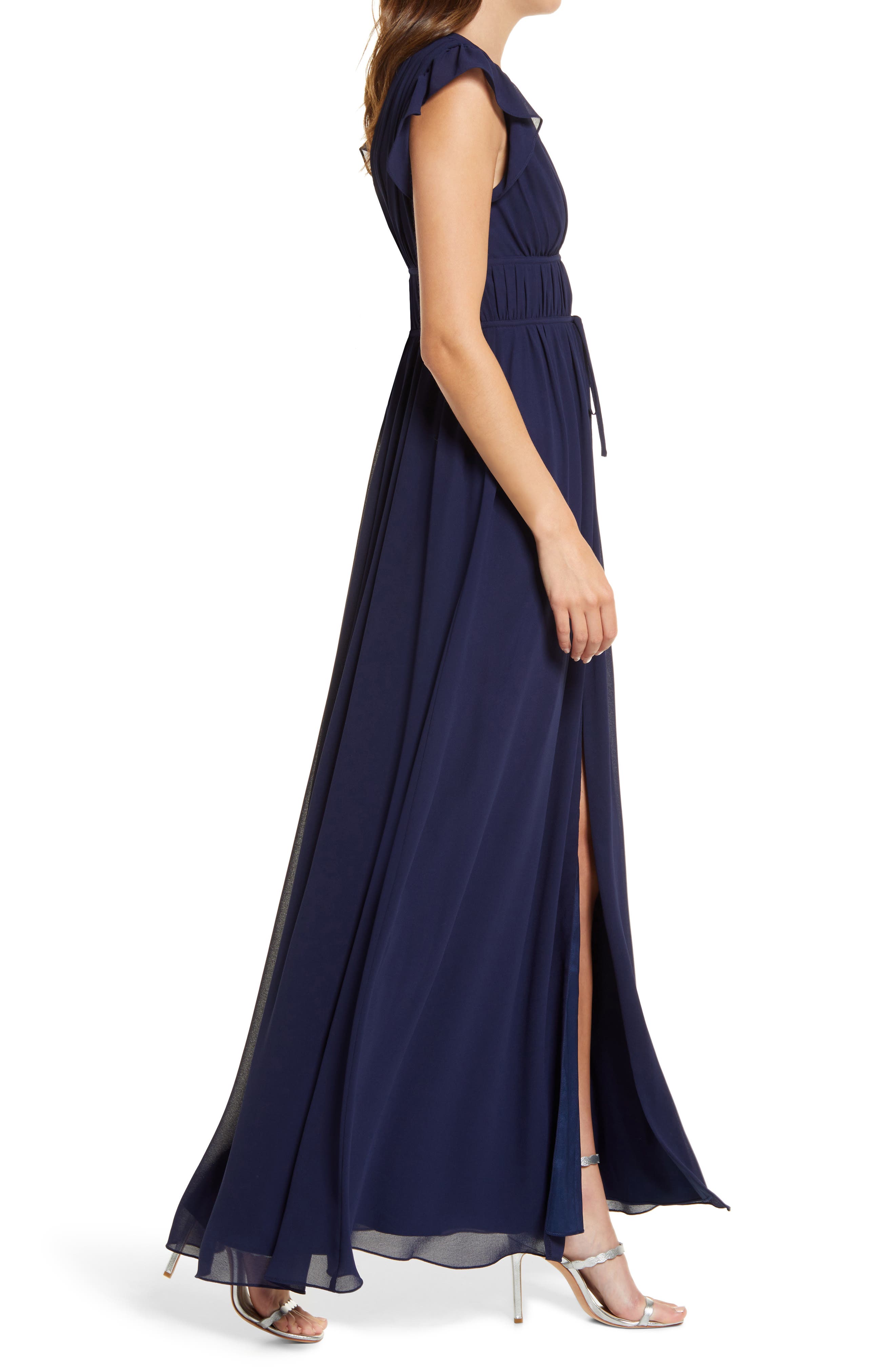 nordstrom blue maxi dress