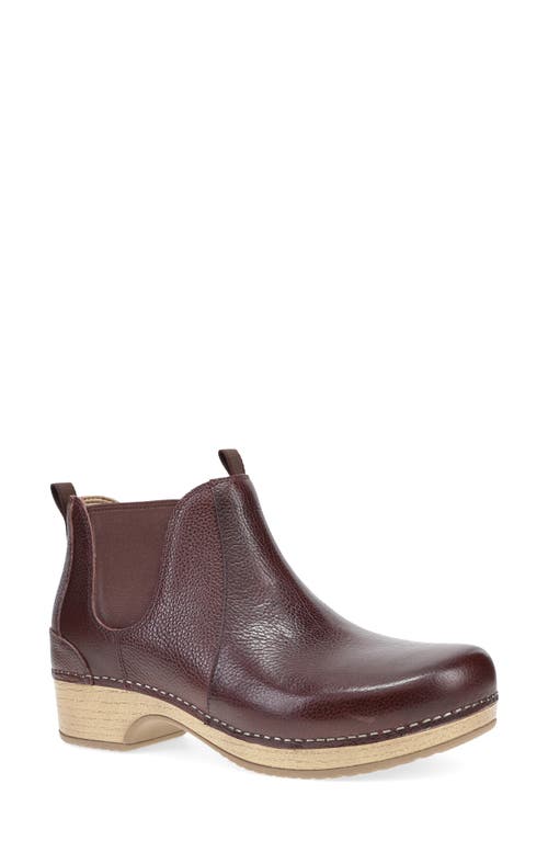 Shop Dansko Becka Chelsea Boot In Cordovan