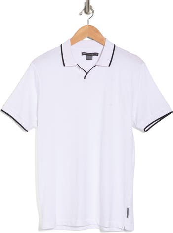 French Connection Trophy Tipped Cotton Polo | Nordstromrack