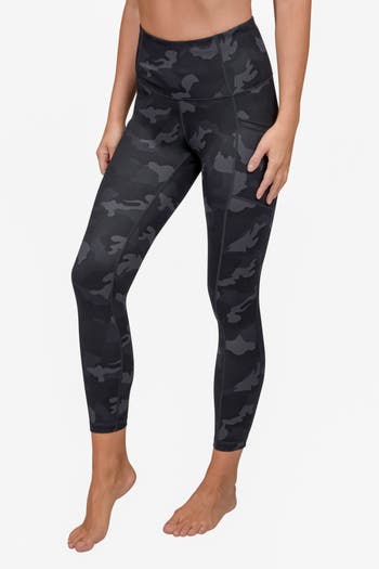 90 Degree by Reflex Camo Black Active Pants Size S - 68% off