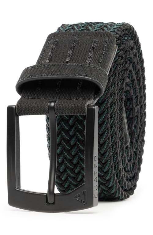 Shop Travismathew Pass The Queso Stretch Belt In Black/laurel