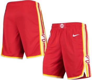 Men's Nike Red 2019/20 Atlanta Hawks Icon Edition Swingman Shorts Size: Medium