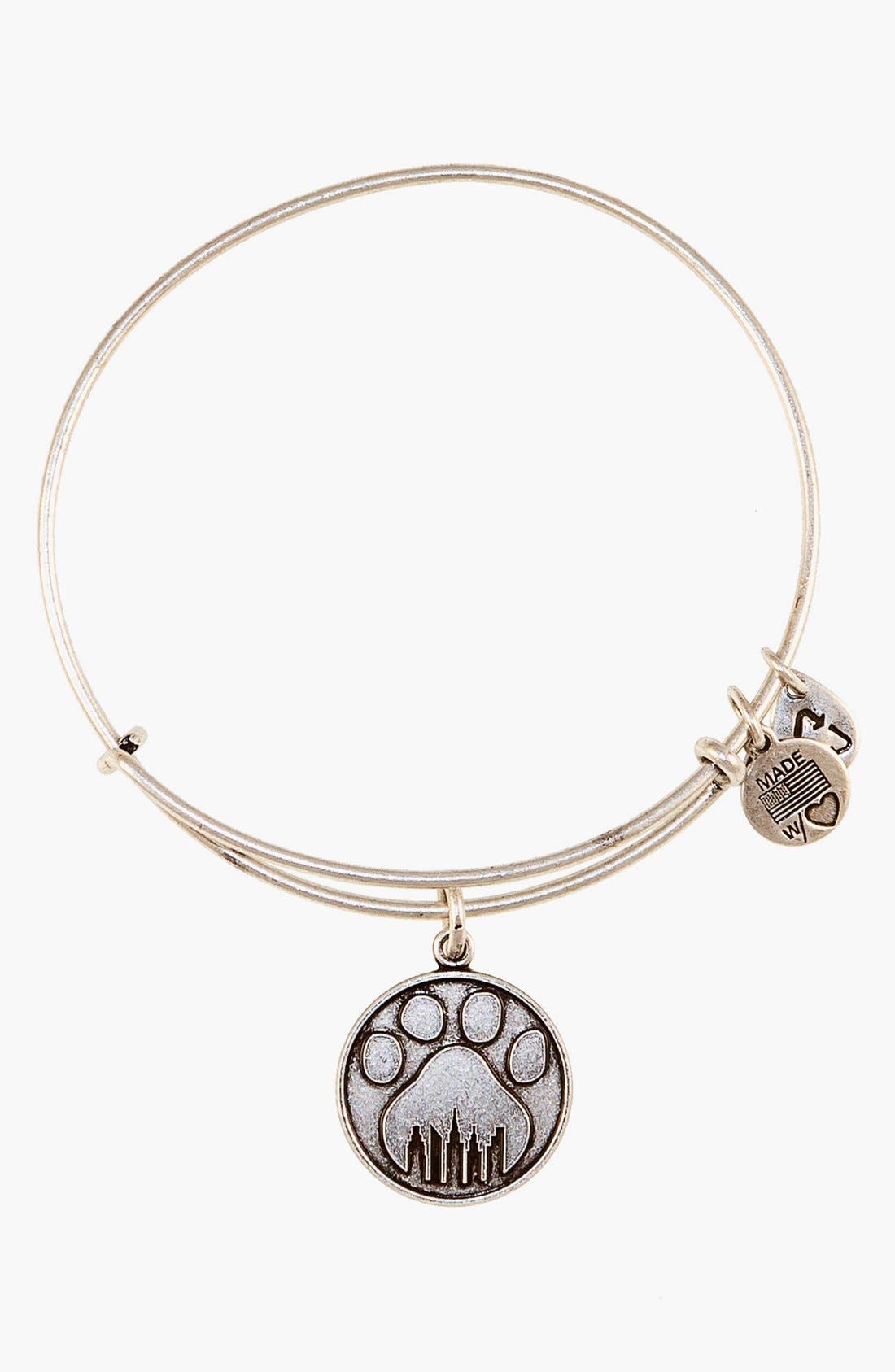 Alex and Ani 'Paw Print' Expandable Wire Bangle Nordstrom