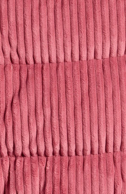 Moncler Kids' Arline Corduroy Down Jacket In Pink