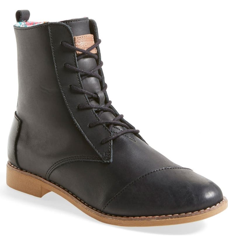 TOMS 'Alpa' Leather Boot (Women) | Nordstrom