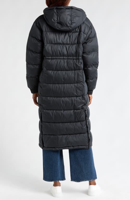 Shop Columbia Pike Lake Ii Water Repellent Insulated Recycled Polyester Puffer Coat In Black Black