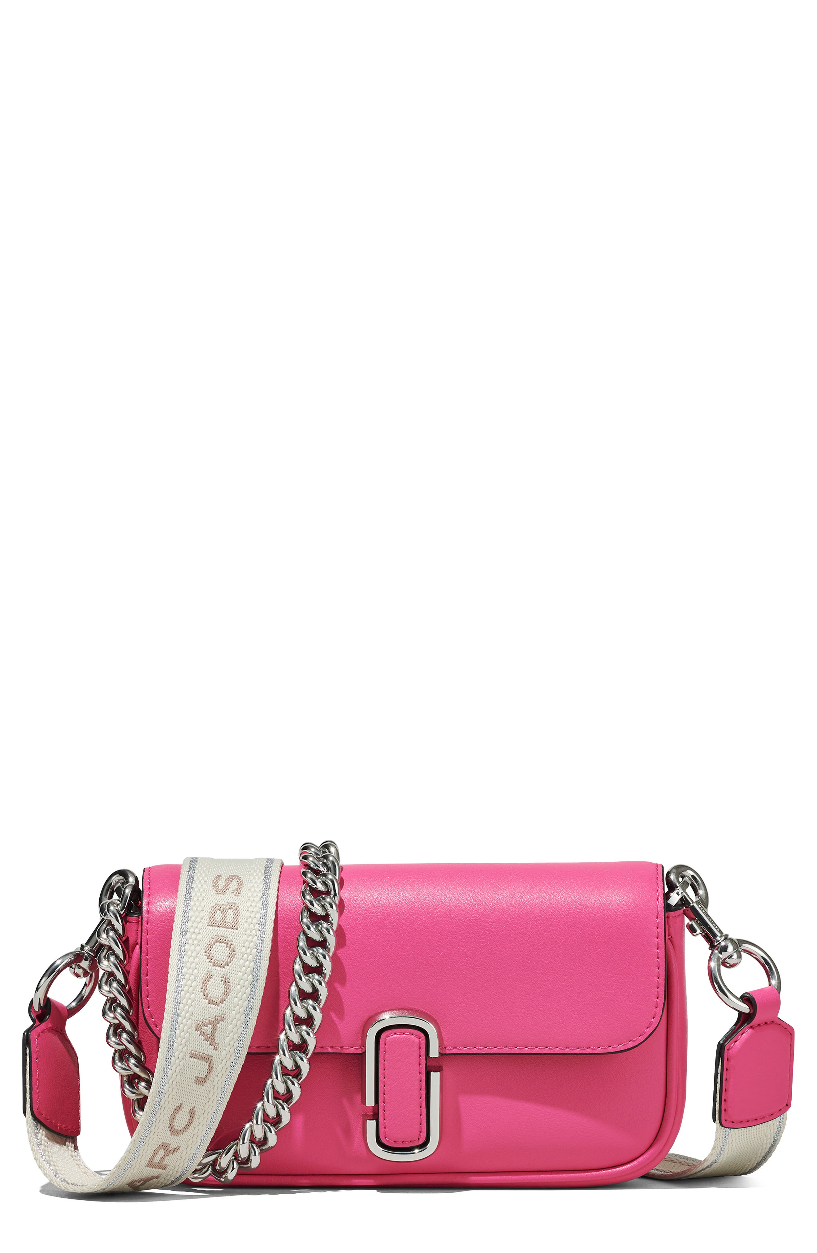 Marc Jacobs Snapshot Mini Compact Wallet Magenta Multi One Size