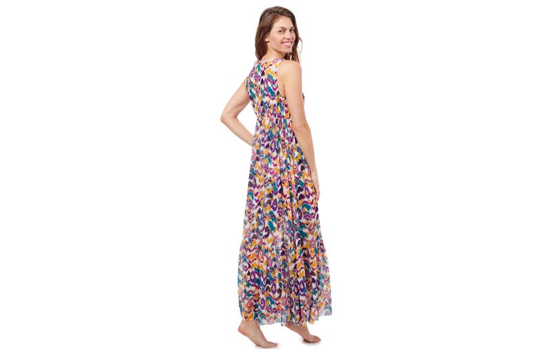 Shop Profile By Gottex Echo Cover-up Dress In Multi