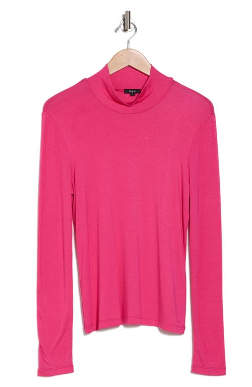Shop Rails Ray Turtleneck Top In Hot Pink