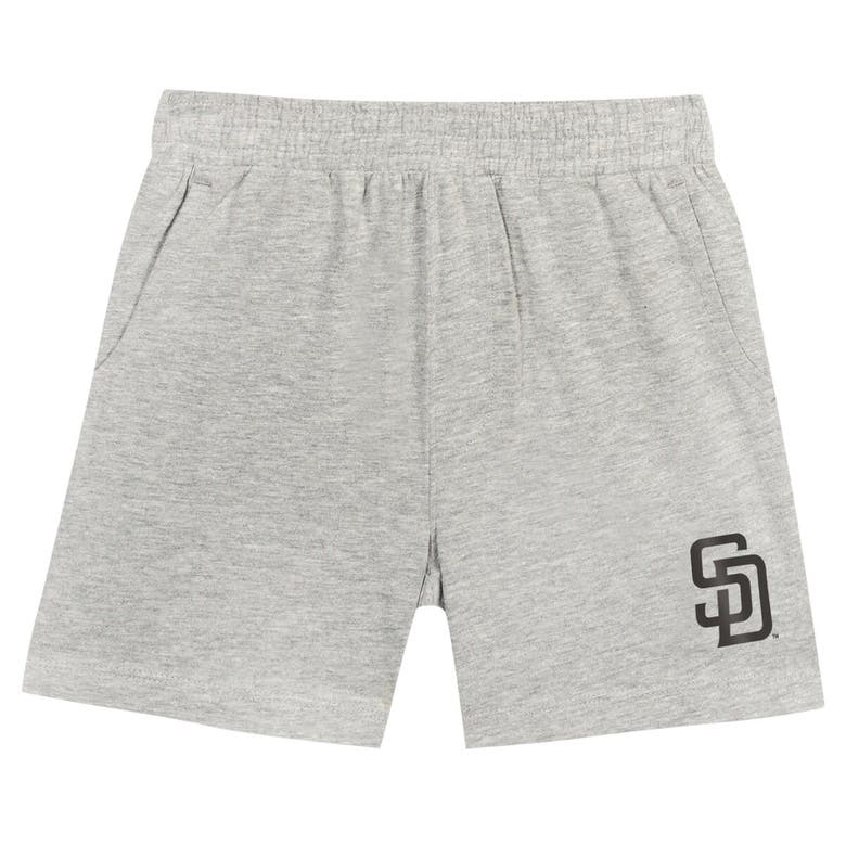 Shop Outerstuff Toddler Fanatics Branded Brown/gray San Diego Padres Bases Loaded T-shirt & Shorts Set