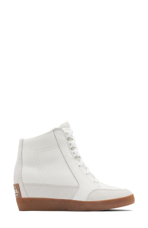 Sorel Out N About Wedge Ii Shoe In Sea Salt/gum 2
