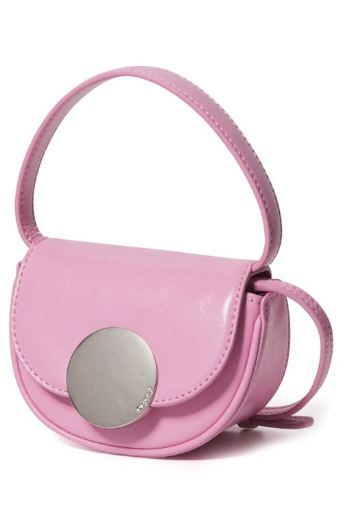 Shop Oryany Petite Lottie Leather Top Handle Bag In Cool Pink