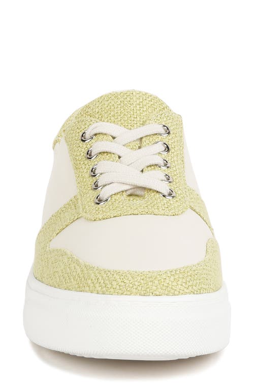 Shop Rag & Co Kjaer Sneaker In Off White/green