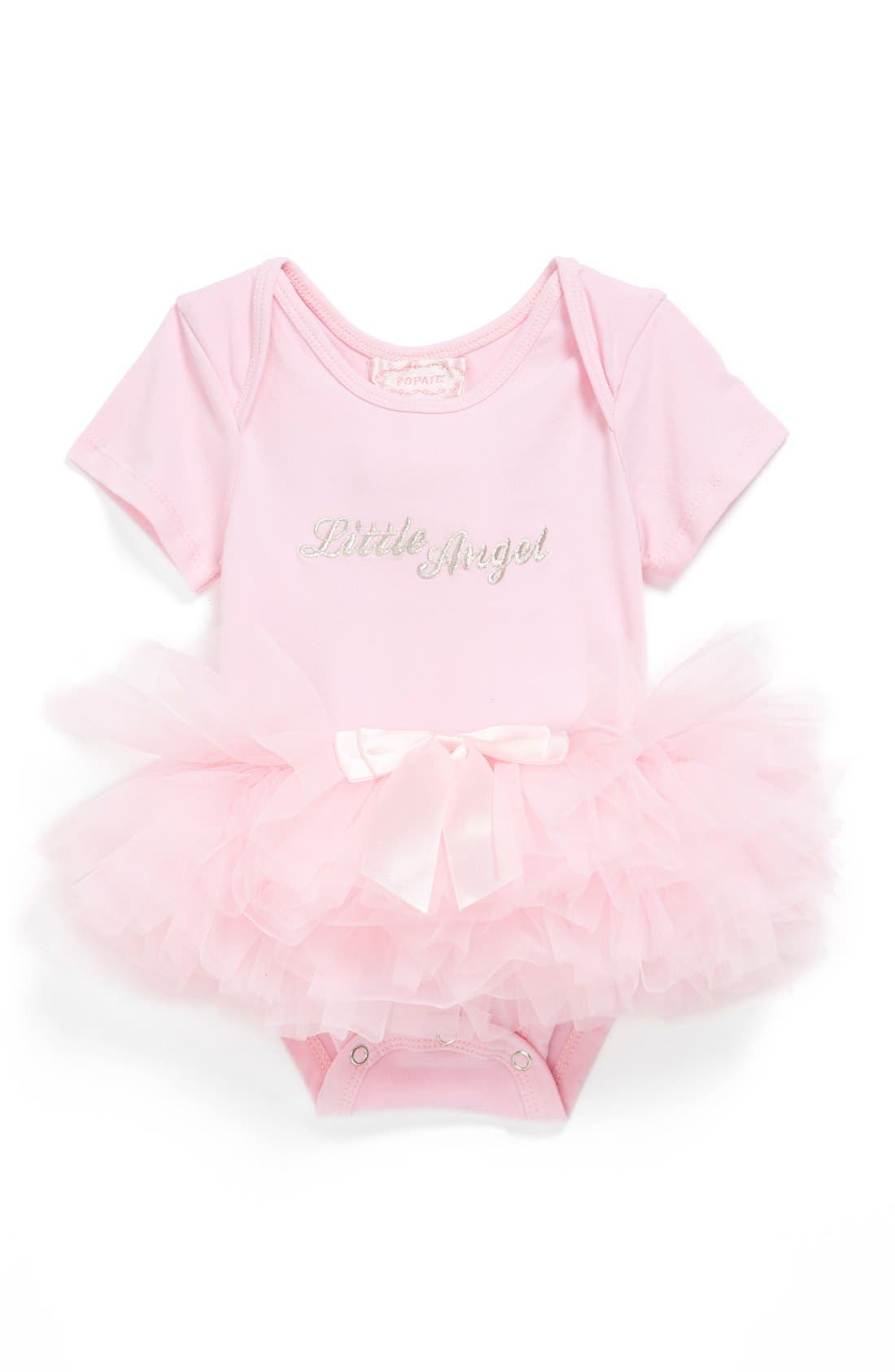 Popatu 'Little Angel' Tutu Bodysuit (Baby Girls) Nordstrom