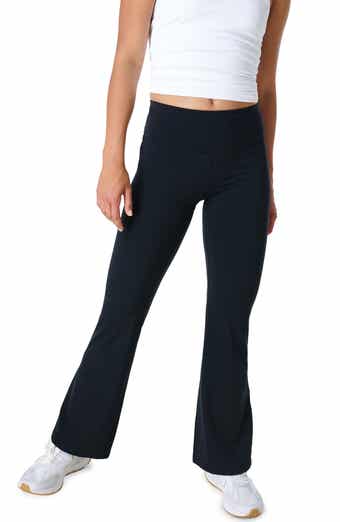  2 Back Pockets,Petite Womens Bootcut Yoga Pants Flare  Workout Pants,27,Black,Size L
