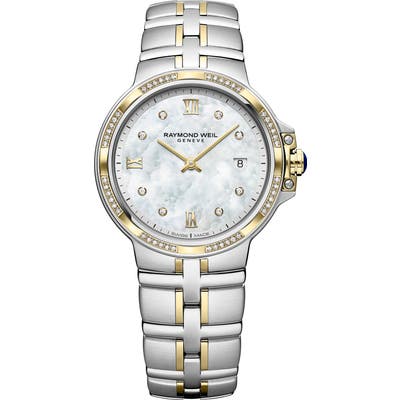 Raymond Weil Parsifal Diamond Bracelet Watch, 30Mm