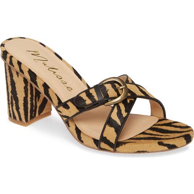 Matisse So Long Slide Sandal, Brown
