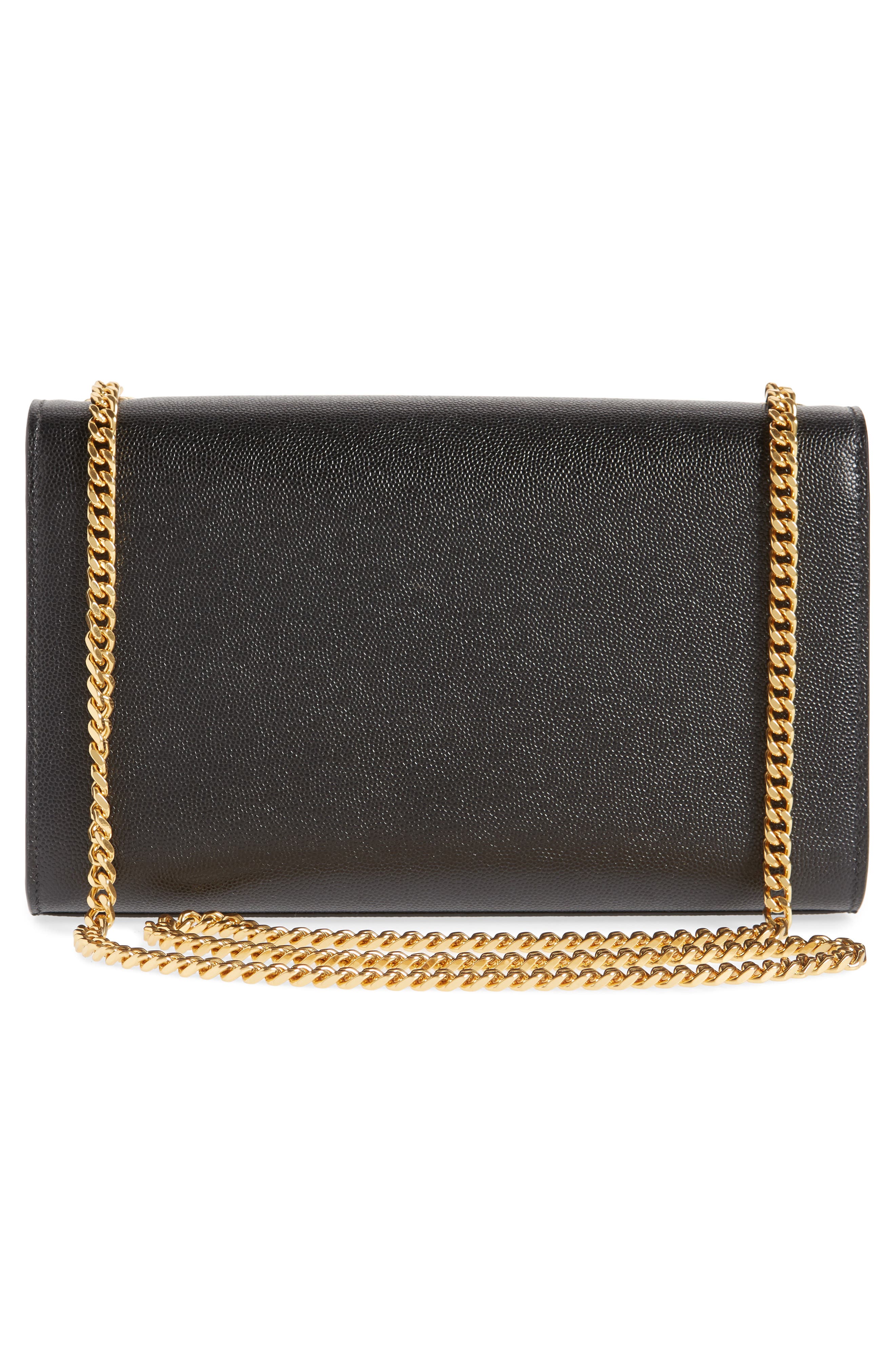 Saint Laurent Medium Kate Leather Wallet on a Chain Nordstrom