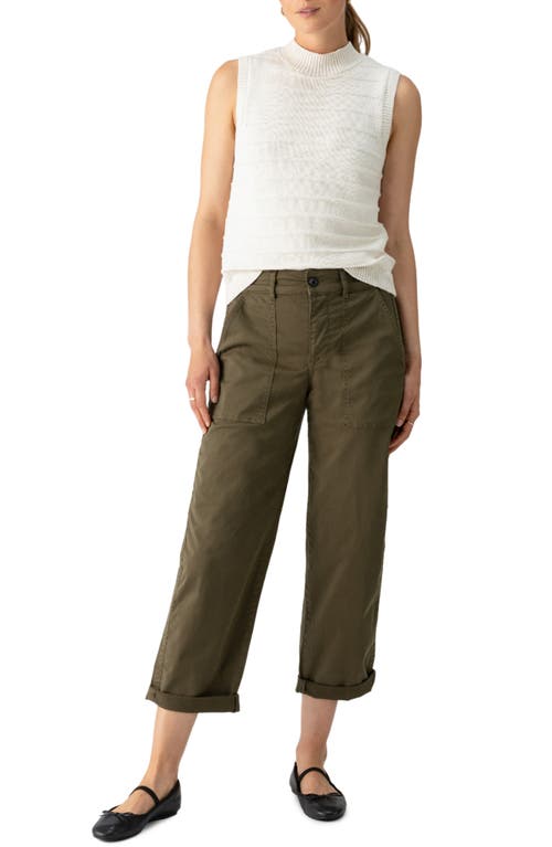 Shop Sanctuary Cruiser Stretch Cotton Barrel Chinos In Burnt Olive