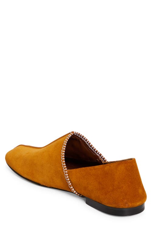Wales Bonner Babush Convertible Heel Loafer In Tan