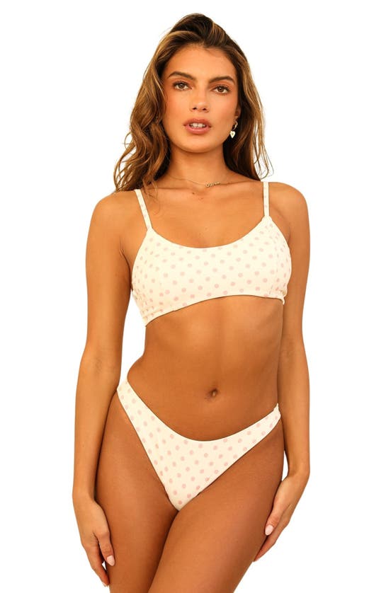 Shop Dippin Daisys Seaport Bottom In Dotted Pink