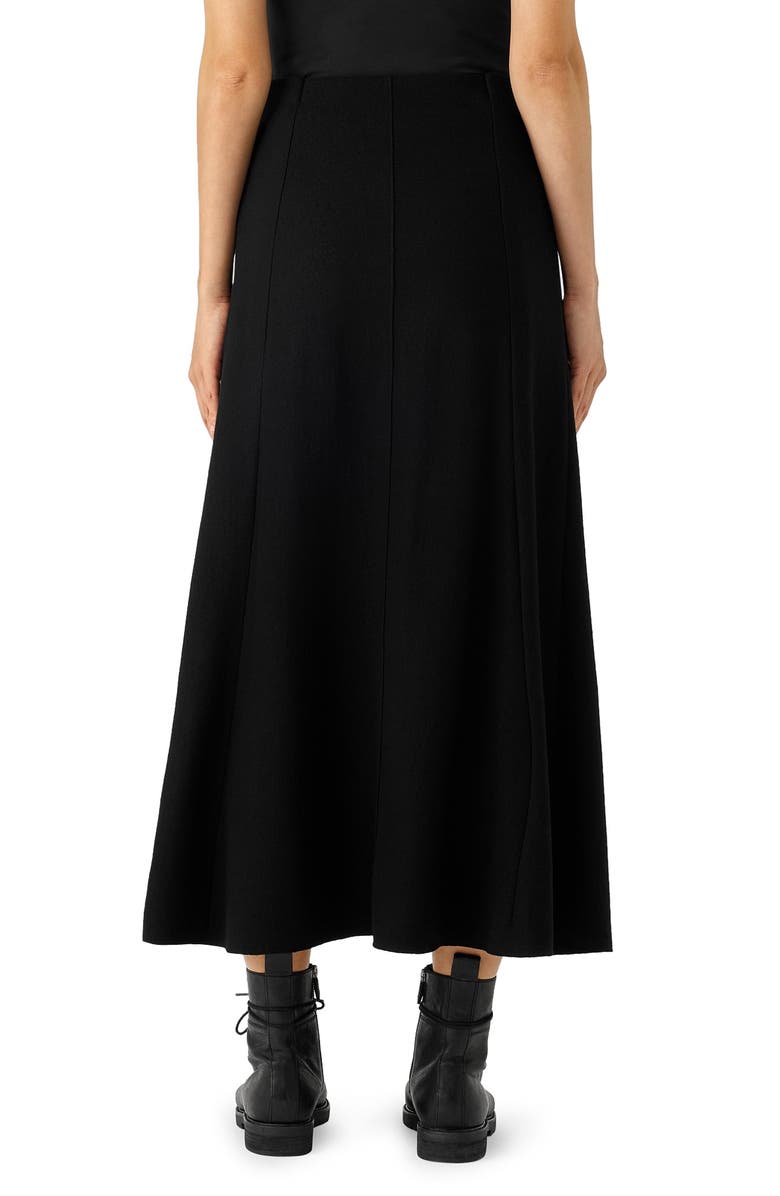 Eileen Fisher Boiled Wool A-Line Skirt | Nordstrom