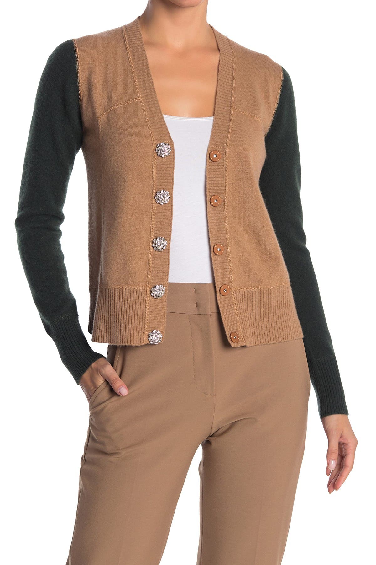 ganni cashmere cardigan