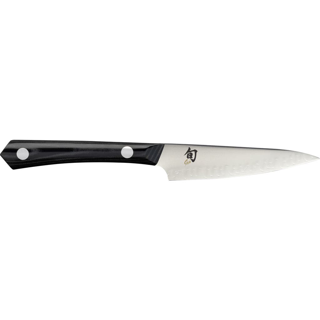 Shun Cutlery Narukami Stainless Steel Pairing Knife In Black