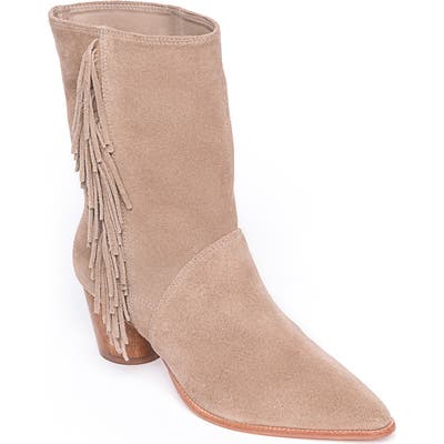 Bernardo Felix Fringe Boot, Brown