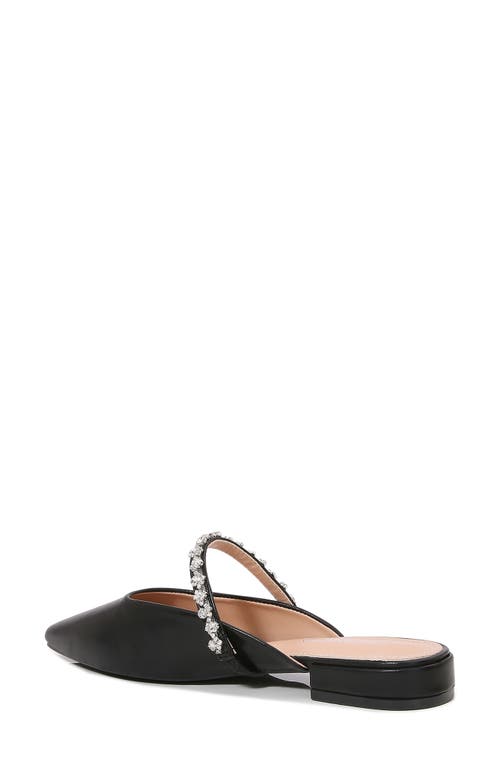 BERNESS BERNESS ESSENCE RHINESTONE POINTED TOE MULE