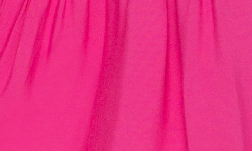 Felina Isabella Tiered Challis Nightgown In Lilac Rose