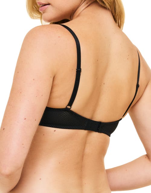 Adore Me Roxanne Unlined Balconette Bra In Black