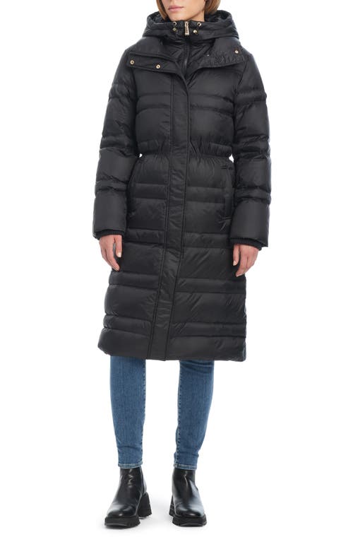 Kate Spade New York Quilted Coat With Bib In Black