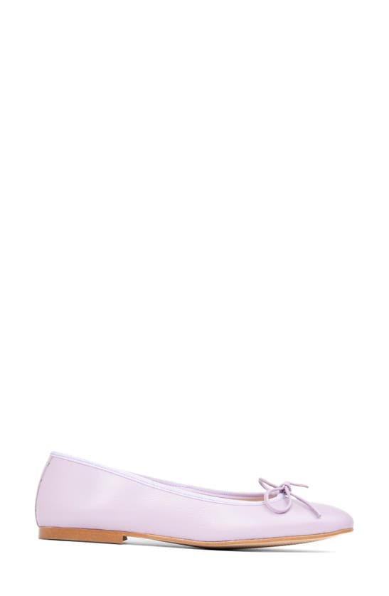 Shop Patricia Green Skim Ballerina Flat In Lilac