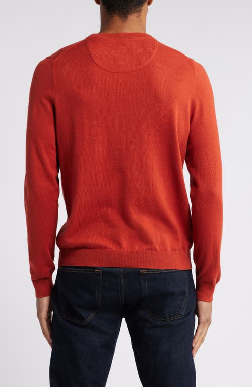 NORDSTROM NORDSTROM COTTON & CASHMERE CREWNECK SWEATER 