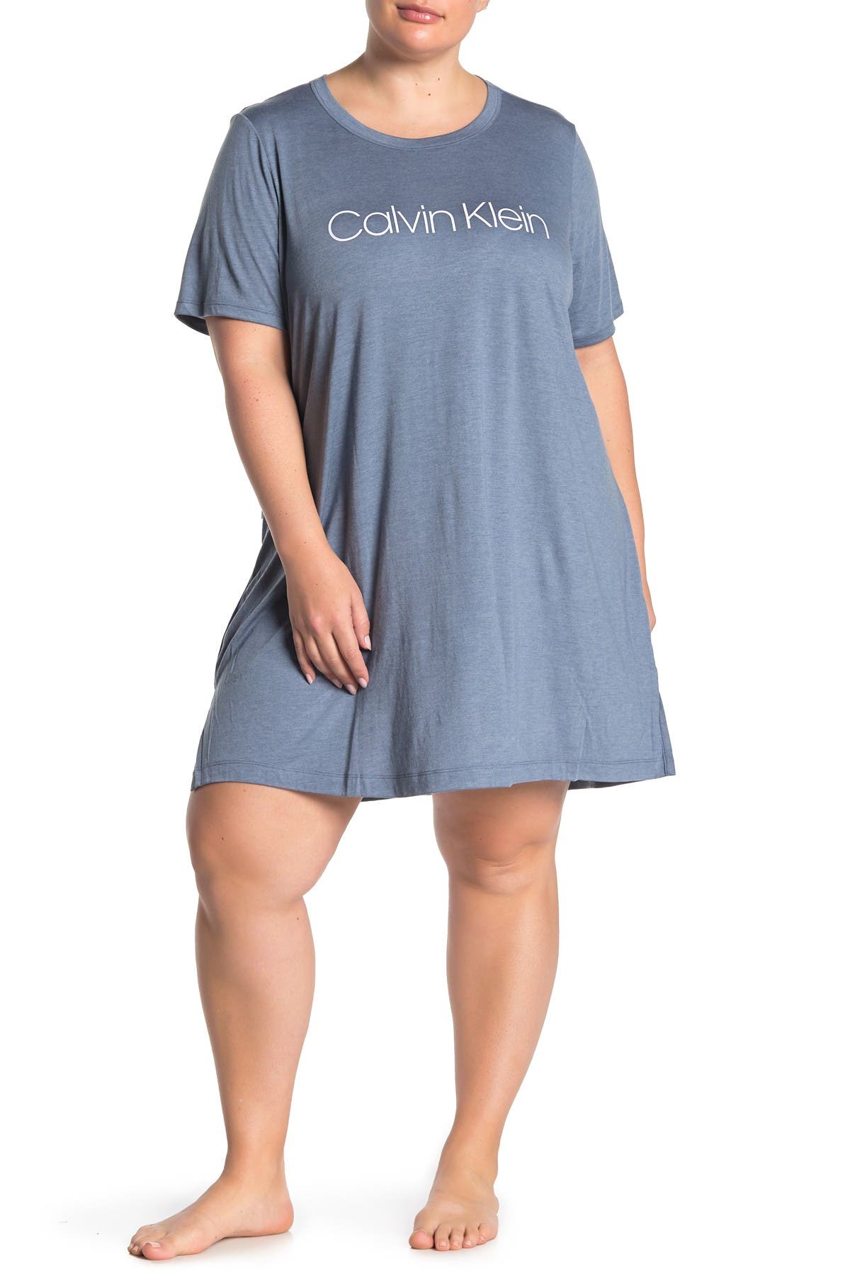 calvin klein t shirt dress plus size