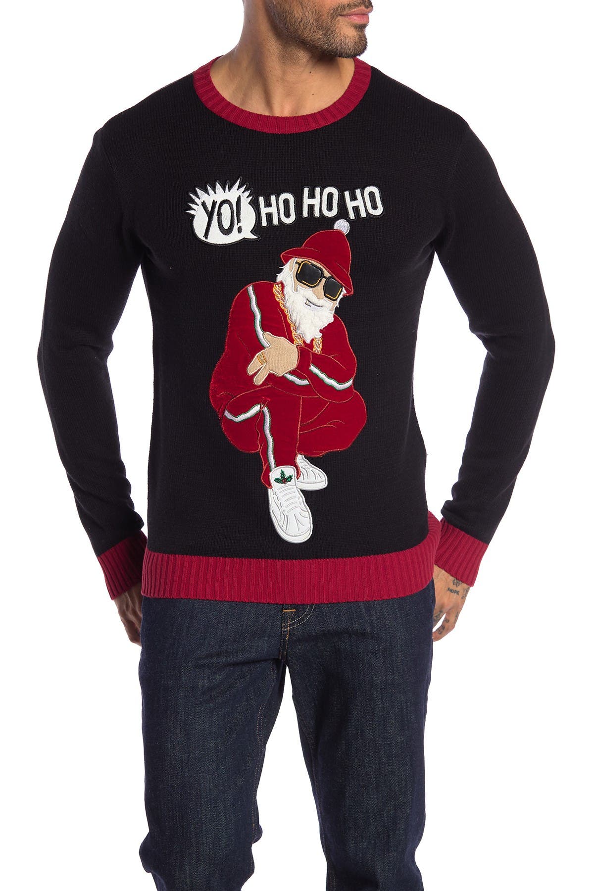 santa's ho sweater