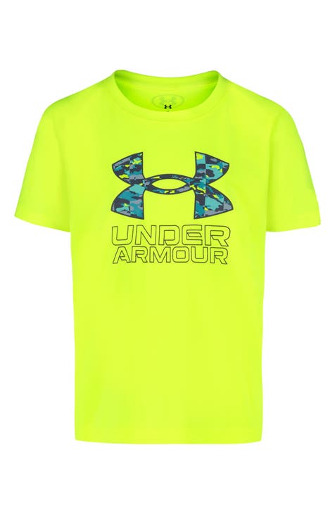 Under Armour Boys' Americana Bass T-Shirt - Blue, YSM