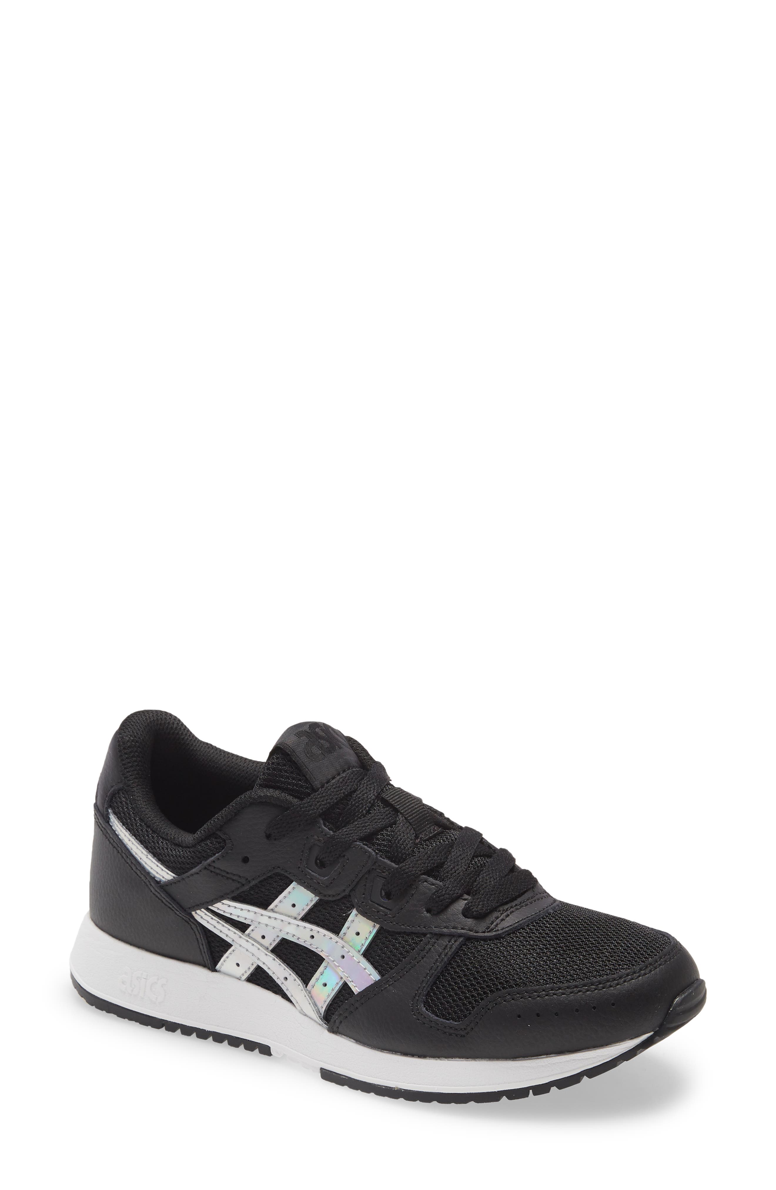 asic black shoes