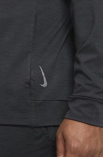 Nike Yoga Men's Dri-FIT Pullover - Black/Black