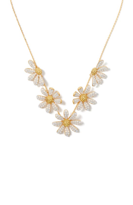 Kate Spade Dazzling Daisy Statement Necklace In Opal | ModeSens