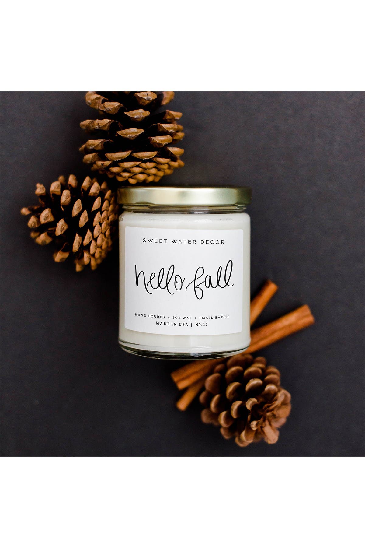 SWEET WATER DECOR Hello Fall 9 oz. Soy Candle Set of 2 HauteLook