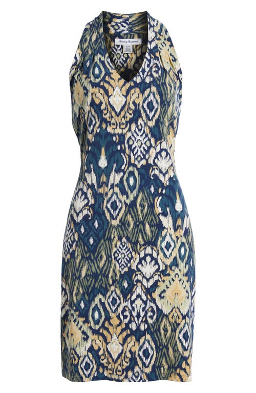 Shop Tommy Bahama Sandy Vista Cove Shift Dress In Island Navy