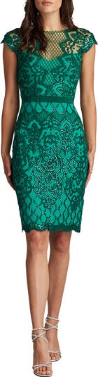 Tadashi Shoji Sequin Lace Body-Con Cocktail Dress | Nordstrom