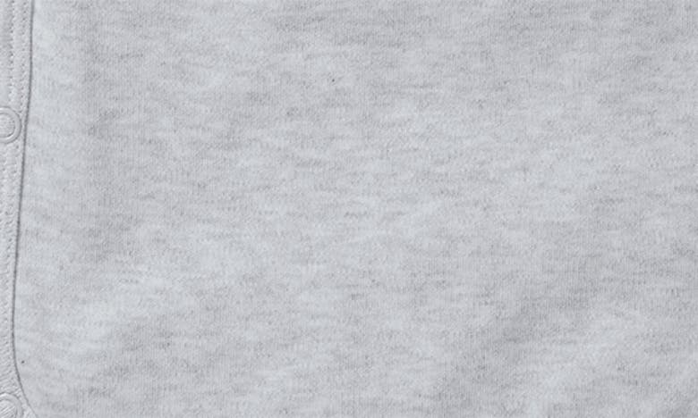 Shop Mori Viscose & Cotton Bodysuit In Gray Marl