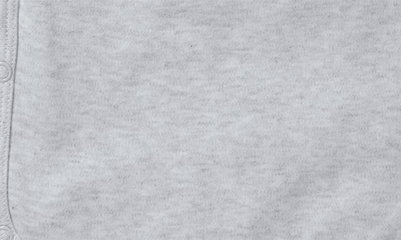 Mori Viscose & Cotton Bodysuit In Gray Marl