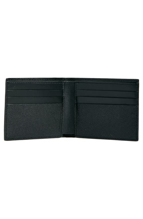 Shop Off-white Jitney Bifold Leather Wallet In Black No Color